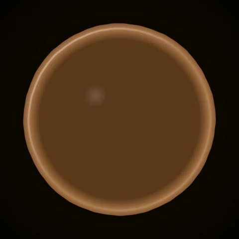 Minimalist blank brown circle background for web design and graphic elements Stock Footage 345690851
