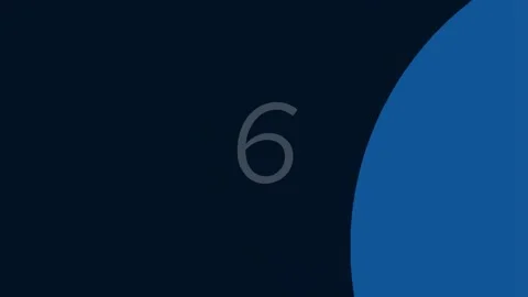 Minimalist blue abstract background with glowing geometric glow and clean spa Stock Footage 342206430