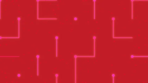 Minimalist blue geometric pattern background abstract design loop Stock Footage 339343248