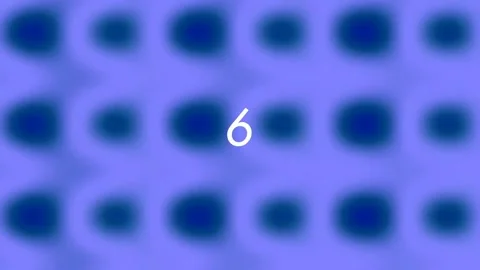 Minimalist blue tech grid abstract background pattern loop for digital displa Video stock 342093643