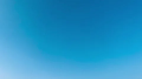 Minimalist Bright Blue Sky Text Space Stock Footage 342147251