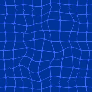 Minimalist bright mosaic seamless pattern Illustrazione stock
