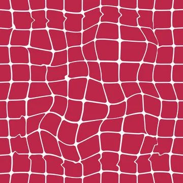 Minimalist bright mosaic seamless pattern Illustrazione stock