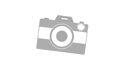 Minimalist Camera Flash Icon Animation Stock Footage 335667979
