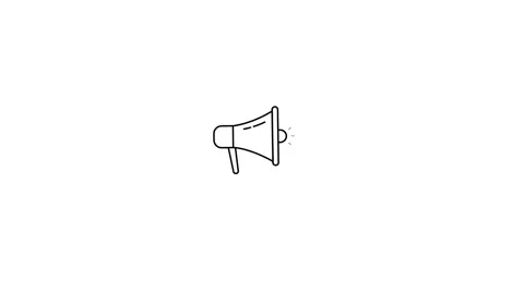 Minimalist chat bubble message icon animation loop for user interface Video stock 342621726