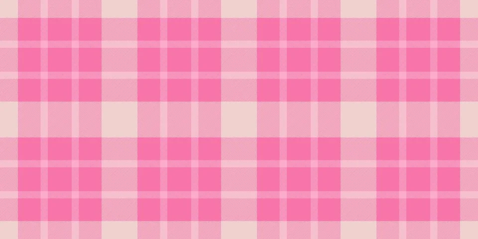 Minimalist check pattern textile, rose vector background texture. Vintage s.. Stock Illustration