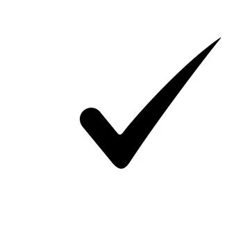 Minimalist checklist illustration featuring a to-do list with checked Stock Illustration