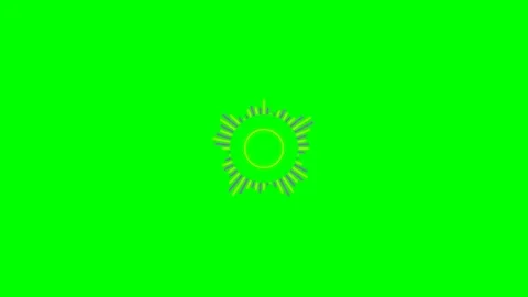 Minimalist circular audio waveform visualizer against a vibrant green backg.. Stock Footage 340267869
