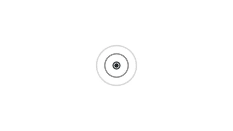 Minimalist Circular Loading Animation on White Background 库存影片 342989781