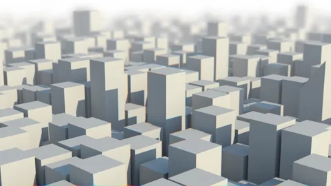 Minimalist city background 스톡 동영상 151789747