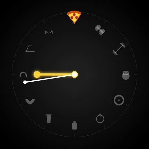 Minimalist clock time lapse concept on dark background Stock-Footage 344777904