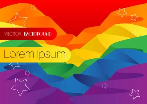Minimalist colorful premium background. Vector gradient geometric elements wi 库存插图