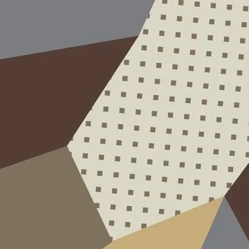 Minimalist colorful shape background. Stock Illustration