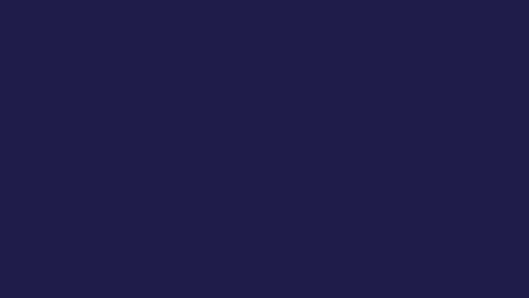 Minimalist composition featuring a thin white circle on deep blue background Видео 336263309