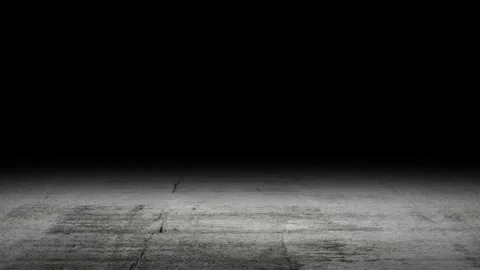 Minimalist Concrete Floor with Dark Background Design Atmosphere Shadow Vídeos de archivo 341926546
