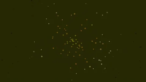 Minimalist cosmic dust glow on deep dark space background, cinematic bokeh .. Stock Footage 342161014