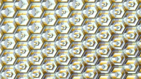 Minimalist cube pattern. 3d rendering digital illustration 스톡 일러스트