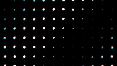 Minimalist Cyber Dot Matrix Signal Noise Vidéo 344550151