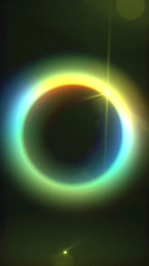 Minimalist Cyberpunk Aura Loop Stock Footage 340453810