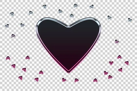 Minimalist of D N A double helix with purple and teal bacteria transparent Stock Illustration