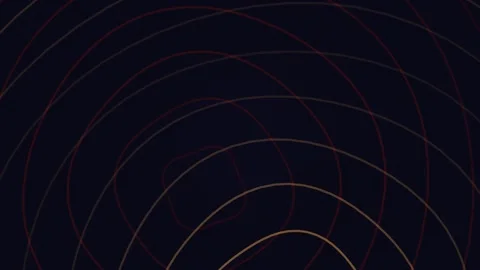 Minimalist Dark Background with Concentric Lines Stock Footage 332126550