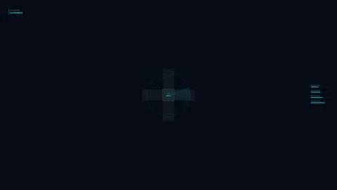 Minimalist dark background with subtle glowing blue digital data points Stock Footage 347157031
