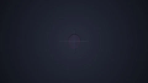 Minimalist dark blue background with overlapping circular layers and shadow 動画素材 338310795