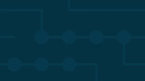 Minimalist Dark Blue Digital Circuit Pattern Stock Illustration