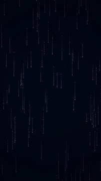 Minimalist dark digital background with cascading blue and white vertical b.. イラスト素材