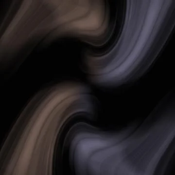 Minimalist Dark Metallic Gradient Fluid Wave Backdrop Stock Illustration