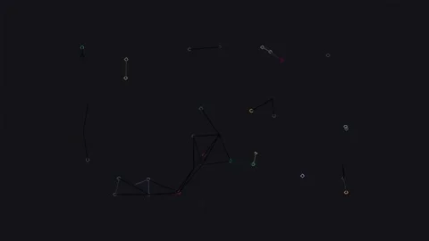 Minimalist dark screen seamless looping background for cinematic video tran.. Stock Footage 342160087