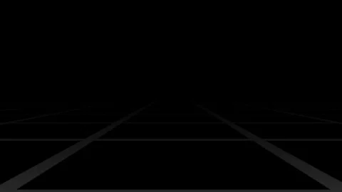 Minimalist dark tech background with abstract perspective grid lines. Stock Footage 345779499
