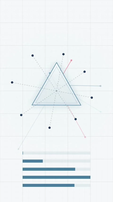 Minimalist Data Analytics Chart Visualizing Upward Trend and Financial Stat.. Stock Footage 344948350