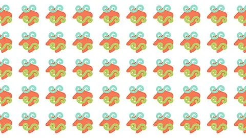 Minimalist December holiday pattern with abstract colorful festive elements.. Stock Illustration