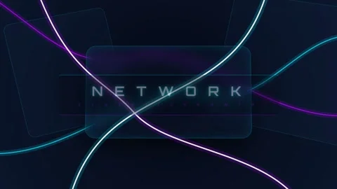 Minimalist deep black empty space abstract cinematic background video loop Stock Footage 337655547