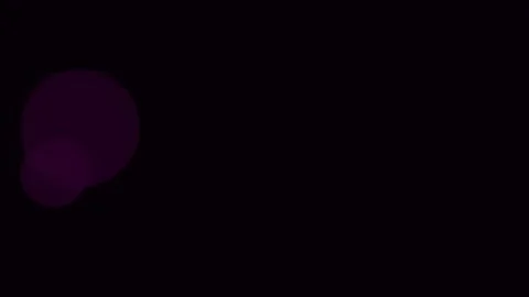 Minimalist deep black void with glowing magenta orb abstract background loop Stock Footage 341055735