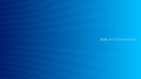 Minimalist Deep Blue Abstract Background Rendered 3D Vector Stock Illustration