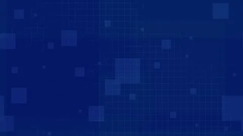 Minimalist deep blue loopable digital background animation with grid and slow Stock Footage 342319773