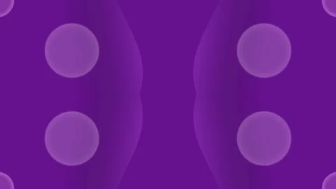 Minimalist Deep Purple Symmetrical Circles Background Stock Footage 337516086