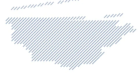 Minimalist Diagonal Slide Animation of Mongolia Map Stock Footage 327599370