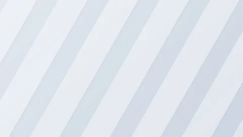 Minimalist diagonal stripe pattern in soft light blue and white tones Video stock 335118259