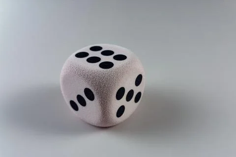 Minimalist Dice Concept Stock Photos