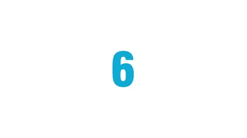 Minimalist digital countdown timer ending with time is up message Stock Footage 340907455