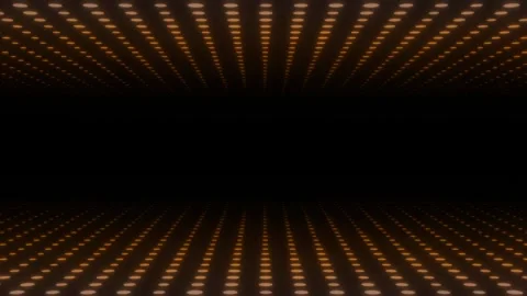 Minimalist Digital Dots Grid Pattern Animation Video stock 345814212