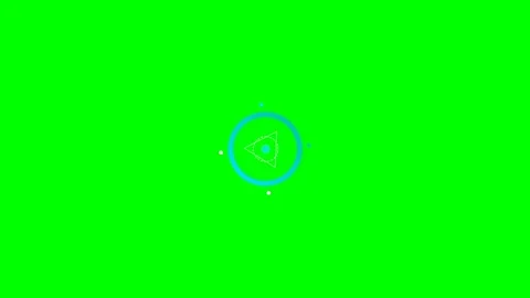 Minimalist digital loading animation featuring a rotating geometric shape Stock Footage 340900748
