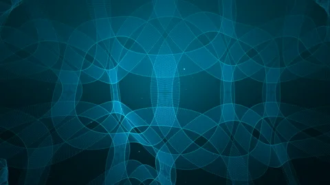 Minimalist Digital Network Background for AI and Blockchain Technology Stock Footage 331660950