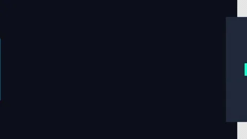Minimalist dynamic blue shape transition motion graphic with transparent al.. Stock-Footage 344296229