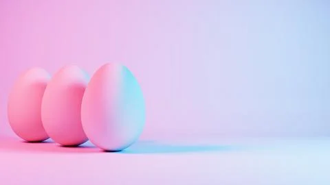 Minimalist Easter egg design with a sleek glass texture, offering a contempor Illustrazione stock