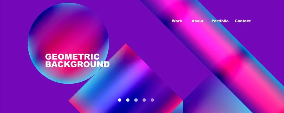 Minimalist elements elegant geometric abstract background. Vector Illustration Illustrazione stock