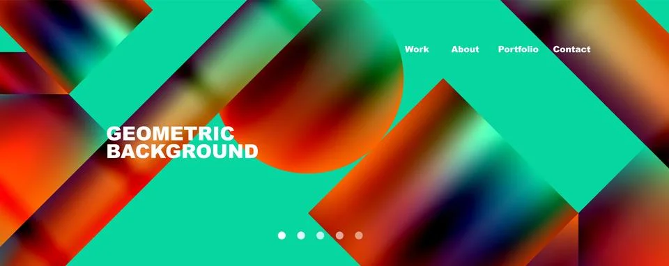 Minimalist elements elegant geometric abstract background. Vector Illustration Illustrazione stock